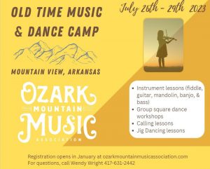 old time music and dance camp